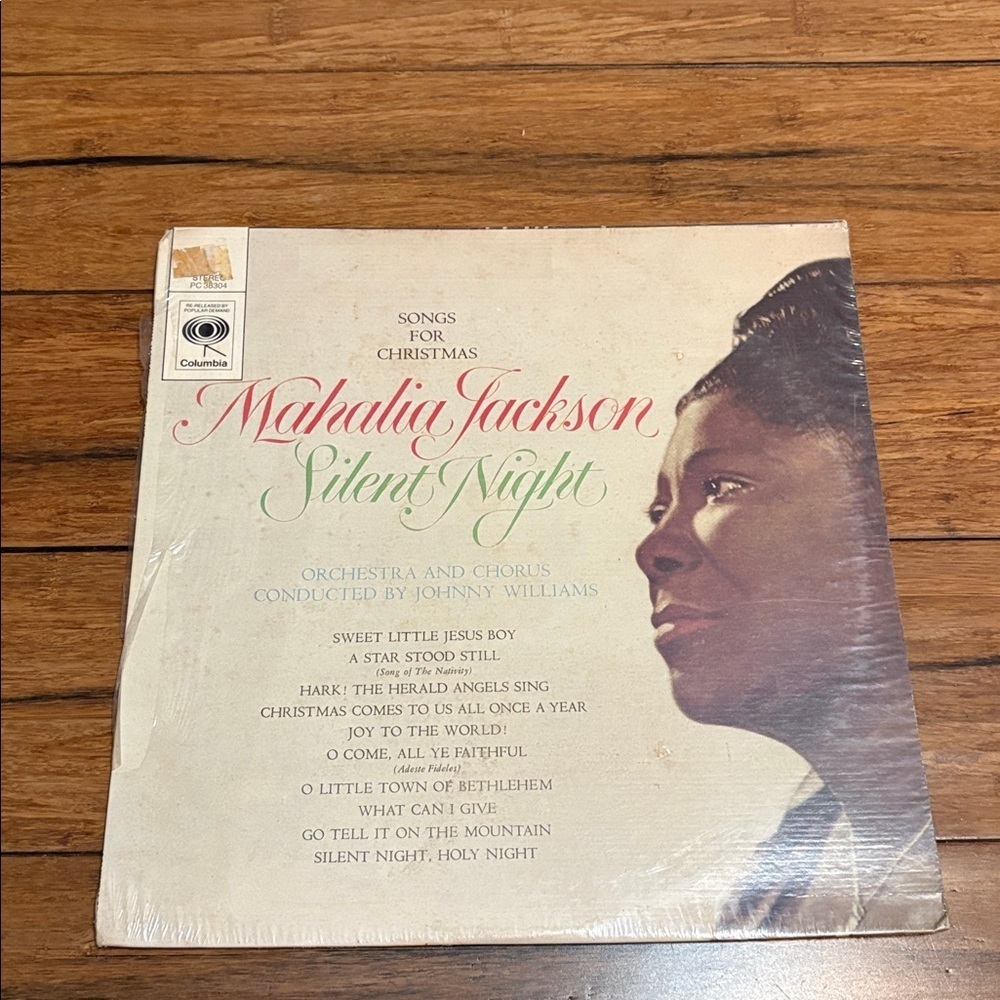 Songs For Christmas Mahalia Jackson Silent Night Vinyl Record LP Brand New
